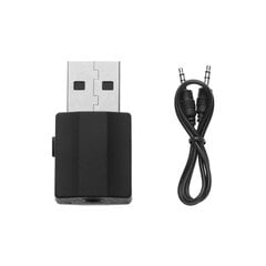 USB Bluetooth 5.0 raidītāja uztvērējs 3 vienā EDR adapteris televizoram datora austiņas Mini 3,5 mm AUX stereo bezvadu Bluetooth adapteris cena un informācija | USB adapteri automašīnas oriģinālai skaņas sistēmai | 220.lv