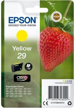Saderīgs tintes kārtridžs Epson CLARIA 29 Dzeltens cena un informācija | Tintes kārtridži | 220.lv