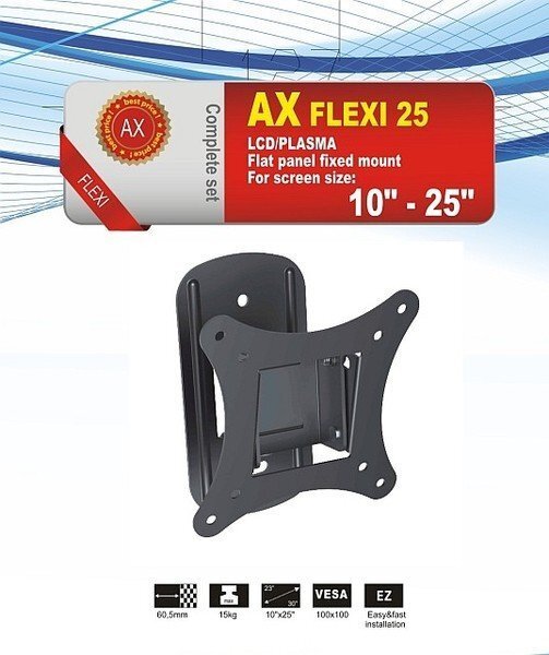 Opticum AX Flexi 25 10-25” cena un informācija | TV kronšteini | 220.lv