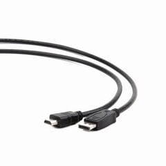 GEMBIRD KABEL DISPLAYPORT M -> HDMI M 1,8M cena un informācija | Kabeļi un vadi | 220.lv