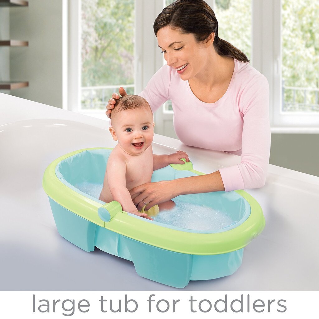 Bērnu saliekama vanniņa Summer Infant Newborn to Toddler cena un informācija | Mazuļa mazgāšana | 220.lv