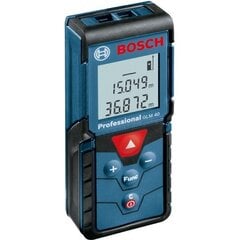 Lāzera attāluma mērītājs Bosch GLM 40 цена и информация | Механические инструменты | 220.lv