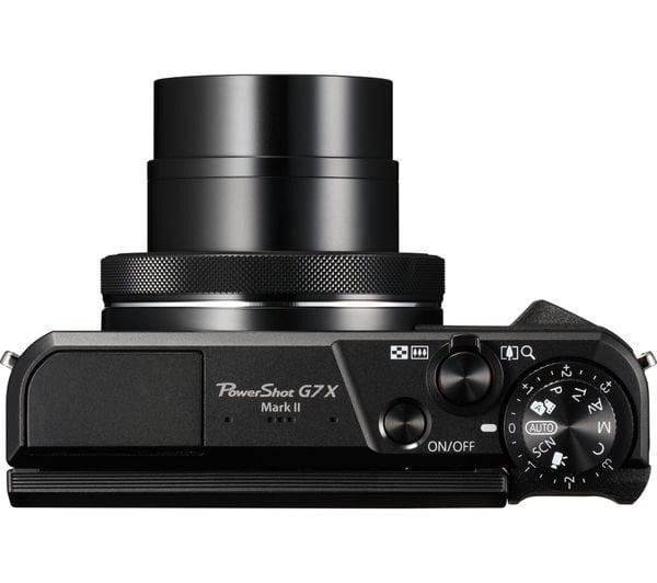 Canon PowerShot G7 X Mark II Black, melna цена и информация | Digitālās fotokameras | 220.lv