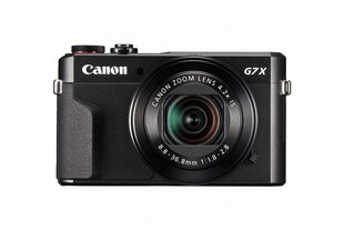 Canon PowerShot G7 X Mark II Black, melna цена и информация | Цифровые фотоаппараты | 220.lv
