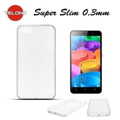 Telone Ultra Slim 0.3mm Back Case Huawei Honor 4X супер тонкий чехол Прозрачный цена и информация | Чехлы для телефонов | 220.lv