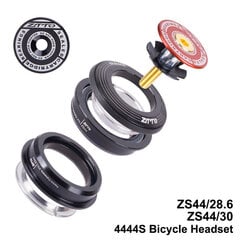 (4444S RED) MTB velosipēda 4444S austiņas 44mm ZS44 1-1/8" 28,6mm taisna caurule Fork Mountain Road velosipēda rāmis zema profila daļēji integrēts цена и информация | Женские шапки | 220.lv