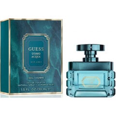 Tualetes ūdens Guess Uomo Acqua EDT vīriešiem, 30 ml cena un informācija | Vīriešu smaržas | 220.lv