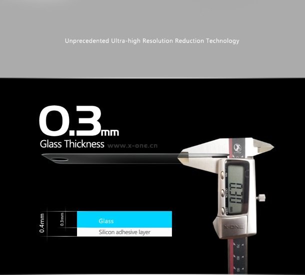 X-One Pro HD Kvalitātes Apple iPhone 7 (4.7 collas) ekrāna Aizsargplēve-stikls glancēta 9H цена и информация | Ekrāna aizsargstikli | 220.lv