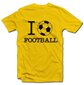 T- krekls "I love football" цена и информация |  Oriģināli T-krekli | 220.lv