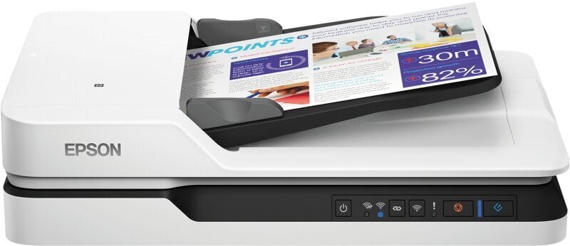 Skaneris EPSON WorkForce DS-1660W cena un informācija | Skeneri | 220.lv