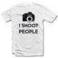 T-krekls "I shoot people" цена и информация |  Oriģināli T-krekli | 220.lv