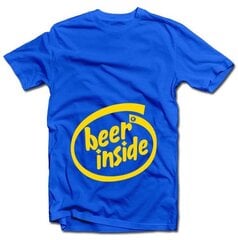 Рубашка "Beer inside" цена и информация | Оригинальные футболки | 220.lv