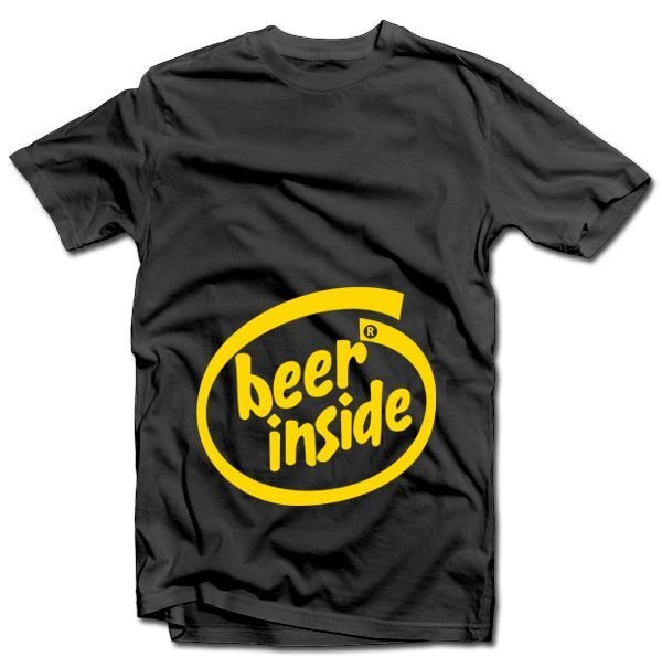 T- krekls "Beer inside" цена и информация |  Oriģināli T-krekli | 220.lv