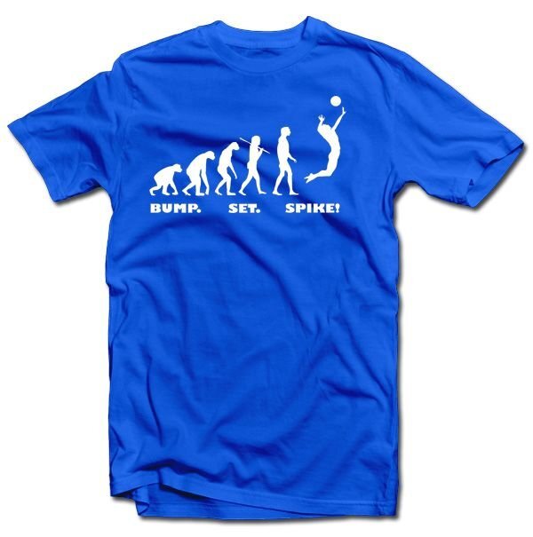 Vīriešu T- krekls " Evolūcija volejbols" cena un informācija |  Oriģināli T-krekli | 220.lv