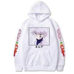 (pelēks — 4 XL) Anime Hunter X Hunter Killua Leorio Kurapika Gon Hisoka Pulovers, kapucis, ielu apģērbu topi цена и информация | Мужские толстовки | 220.lv