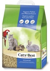 Песок для кошачьего туалета Cats Best универсальный, 20 л/11 кг цена и информация | Наполнители для кошачьих туалетов | 220.lv