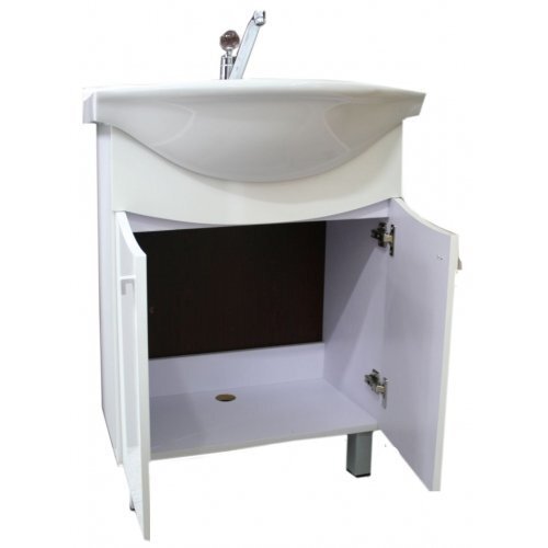 Apakšējais vannas istabas skapītis ar izlietni C20, balts cena un informācija | Vannas istabas skapīši | 220.lv