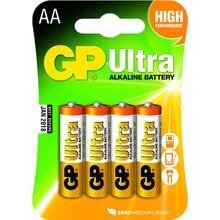 Baterijas GP Ultra Alkaline, AA LR6, 4 gab. cena un informācija | Baterijas | 220.lv