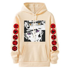 (khaki-M）Anime Akatsuki vīriešu unisex hiphopa Harajuku vīriešu kapuces цена и информация | Мужские толстовки | 220.lv