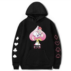 (melnā S）Anime Hunter X Hunter Hisoka Hoodies vīriešiem цена и информация | Мужские толстовки | 220.lv