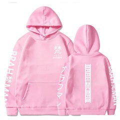 (Pink-S）Anime Tokyo Revengers Unisex Hoodies Streetwear Ikdienas vīriešu sporta krekli цена и информация | Мужские толстовки | 220.lv