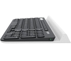 Беспроводная клавиатура Logitech® K780 для нескольких устройств - ТЕМНО-СЕРЫЙ/КРАПЧАТЫЙ БЕЛЫЙ - US IN цена и информация | Клавиатуры | 220.lv