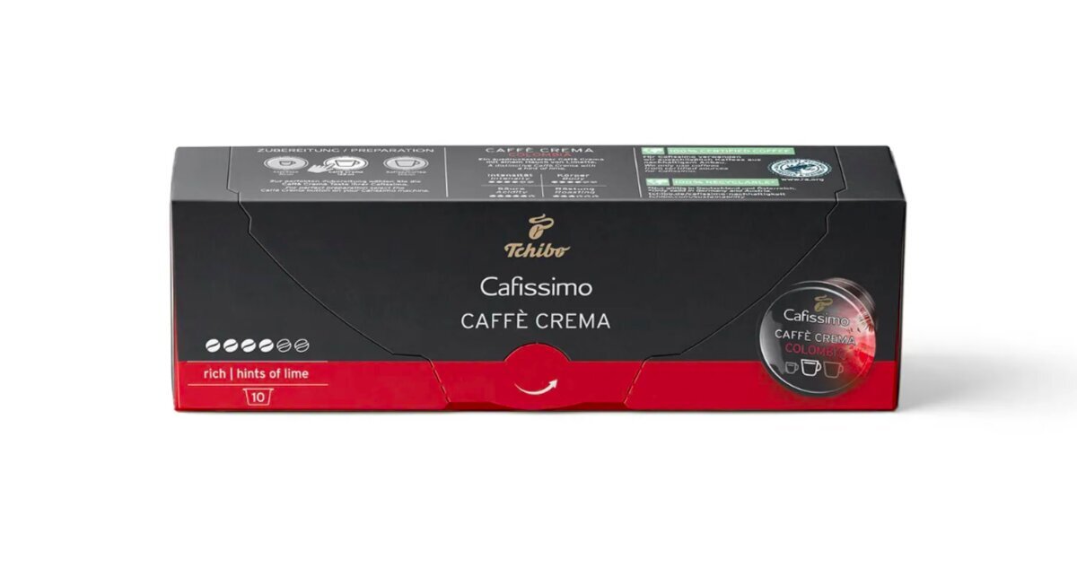Kafijas kapsulas Cafissimo „Caffè Crema Colombia Andino“, 10 gab. cena un informācija | Kafija, kakao | 220.lv