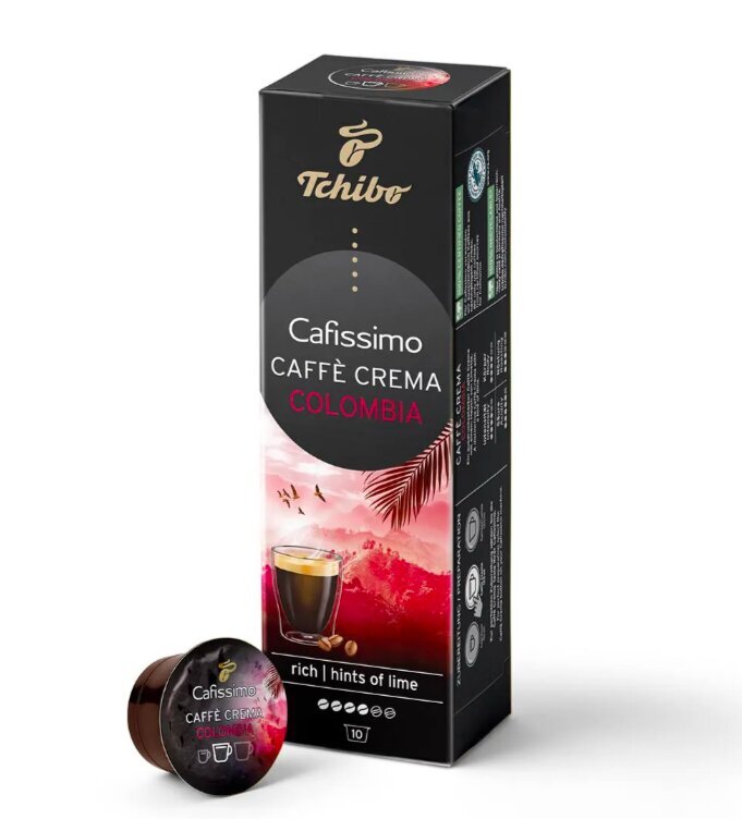 Kafijas kapsulas Tchibo Cafissimo Caffe Crema | COLOMBIA цена и информация | Kafija, kakao | 220.lv