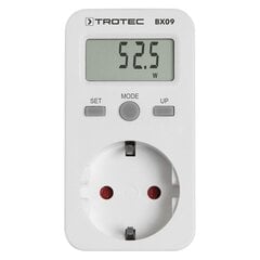 Измерительный прибор по потреблению электроэнергии TROTEC BX09 цена и информация | Таймеры, термостаты | 220.lv