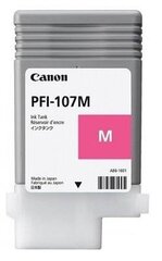 INK CARTRIDGE MAGENTA PFI-107/6707B001 CANON цена и информация | Картриджи для струйных принтеров | 220.lv