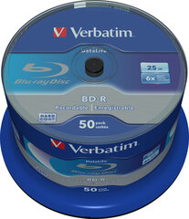 Verbatim BD-R 43838 цена и информация | Виниловые пластинки, CD, DVD | 220.lv