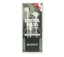 Sony MDR-XB50AP White цена и информация | Наушники Hercules HDP DJ60 | 220.lv