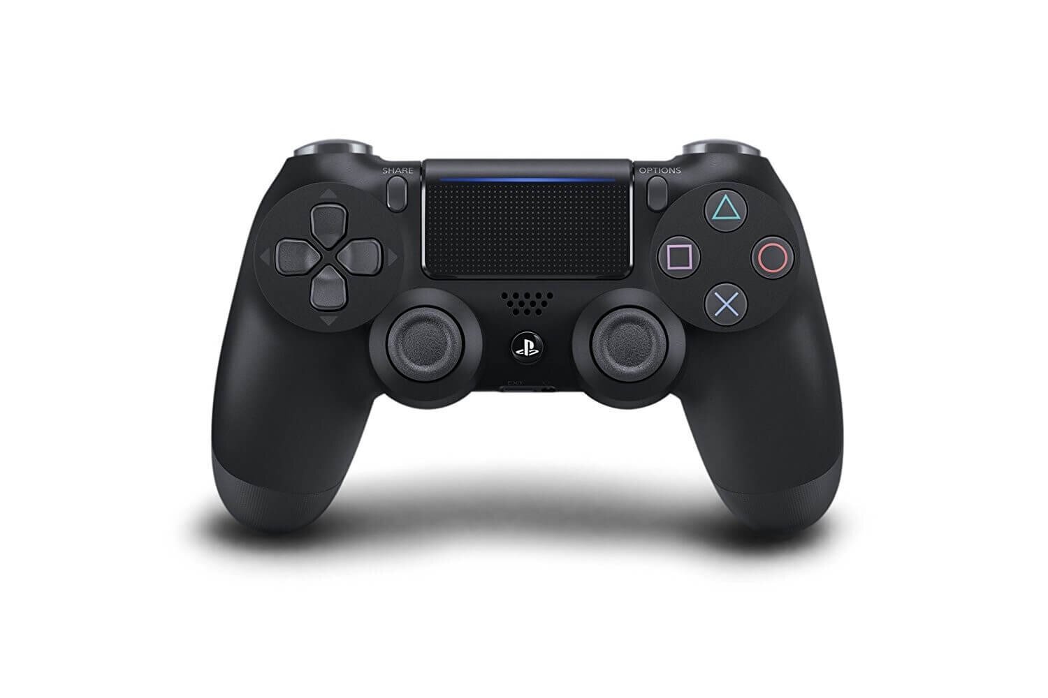 Spēles pults PS4 Dualshock 4 v2, melns cena un informācija | Spēļu kontrolieri | 220.lv