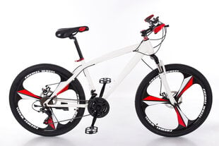 Kalnu velosipēds Louke 1, 26", balts цена и информация | Велосипеды | 220.lv