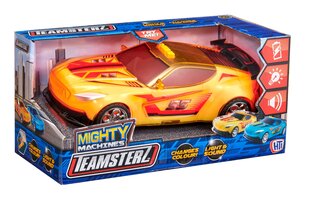 TEAMSTERZ Mighty Machine automašīna, kas maina krāsu, ar gaismas un skaņas efektiem, 25 cm cena un informācija | Smilšu kastes, smiltis | 220.lv