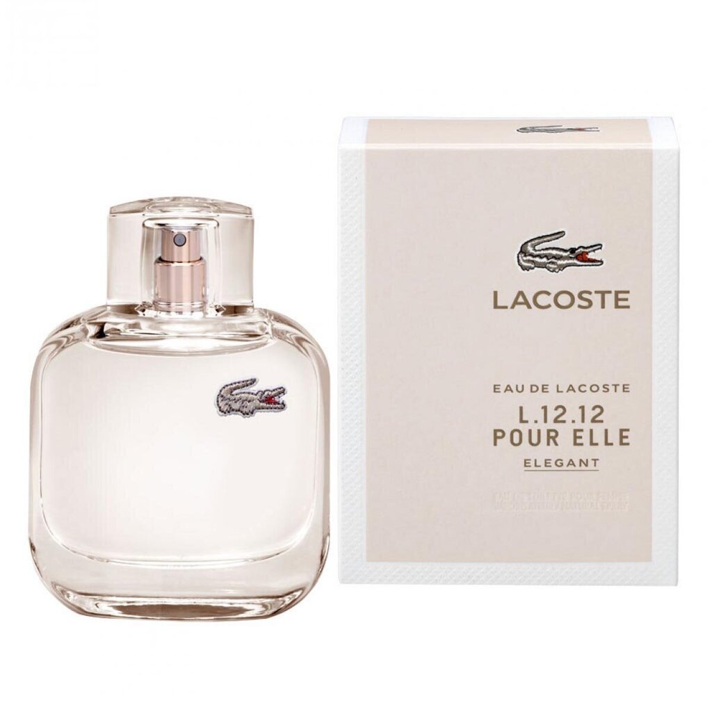 Tualetes ūdens L.12.12 Elegant Lacoste EDT: Tilpums - 50 ml cena un informācija | Sieviešu smaržas | 220.lv