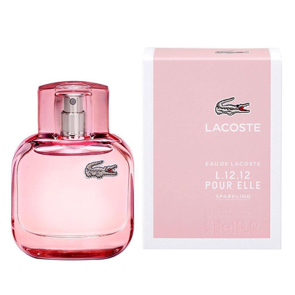 Smaržas sievietēm L.12.12 Sparkling Lacoste EDT (50 ml) (50 ml) cena un informācija | Sieviešu smaržas | 220.lv