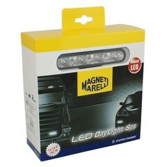 LED dienas gaitas lukturi - 12/24V (īsās) cena un informācija | Automašīnu spoguļi, restes, lukturi | 220.lv
