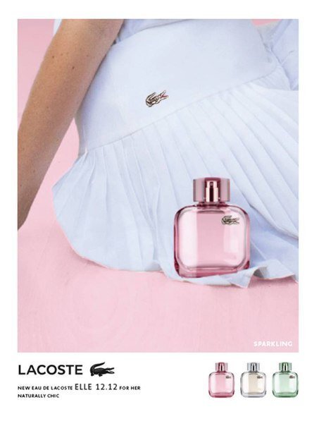 Tualetes ūdens Lacoste L.12.12 Pour Elle Sparkling EDT sievietēm 30 ml cena un informācija | Sieviešu smaržas | 220.lv