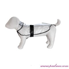 425459 TRIXIE suņu lietusmētelis "Tarbes" M 46 cm PVC cena un informācija | Apģērbi suņiem | 220.lv