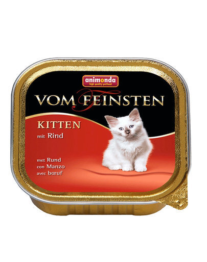 Animonda konservi kaķiem ar liellopa gaļu Vom Feinsten 100 g цена и информация | Konservi kaķiem | 220.lv