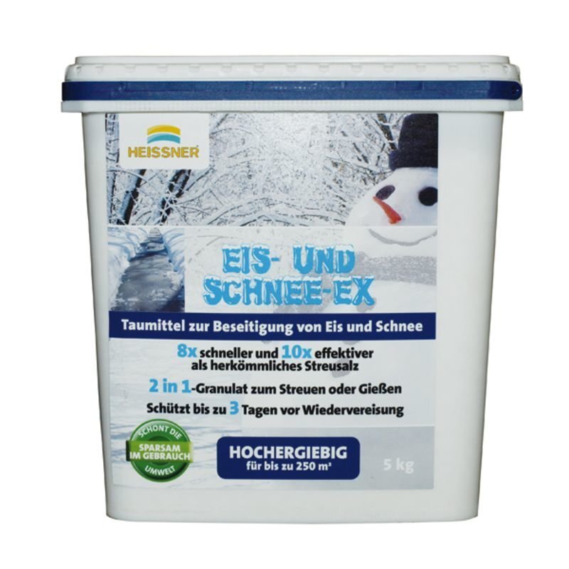 Heissner ledus un sniega atkausēšanas granulas 5kg - spainītis cena un informācija | Sniega lāpstas, stūmēji | 220.lv