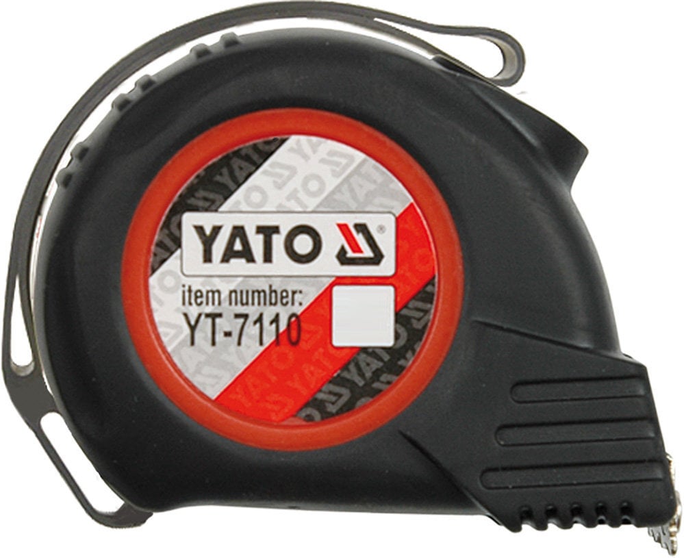 Mērlente Magnetic-Nylon-Automatic Yato 5m cena un informācija | Rokas instrumenti | 220.lv