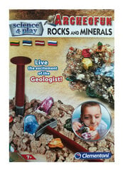 Научная игра  Clementoni Science&Play: камни и минералы цена и информация | Развивающие игрушки | 220.lv