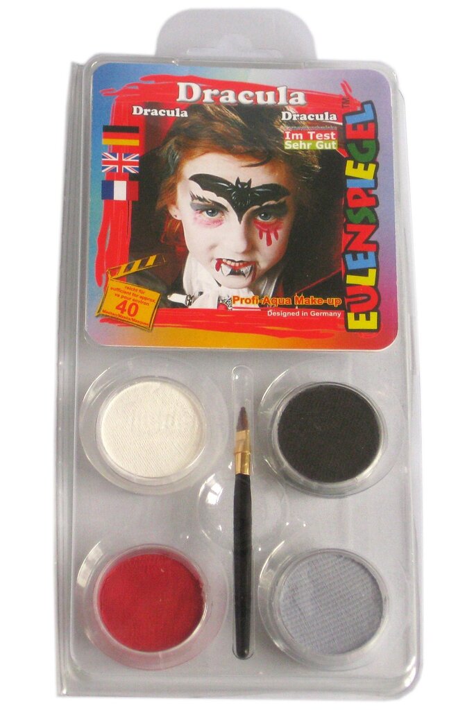 Aqua make-up kit "Drakula" cena un informācija | Karnevāla kostīmi, maskas un parūkas | 220.lv