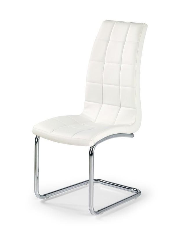 Krēsls K147 balts , 4 gab. цена и информация | Virtuves un ēdamistabas krēsli | 220.lv