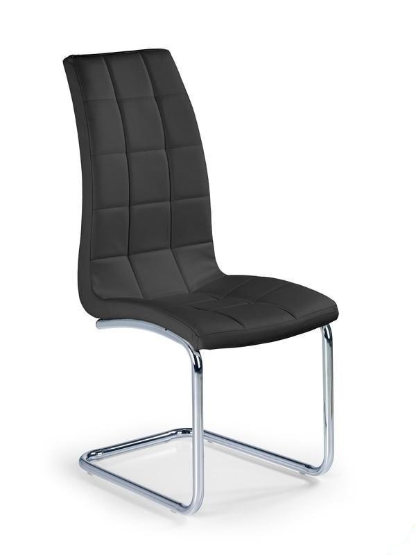 Krēsls K147 melns , 4 gab. cena un informācija | Virtuves un ēdamistabas krēsli | 220.lv