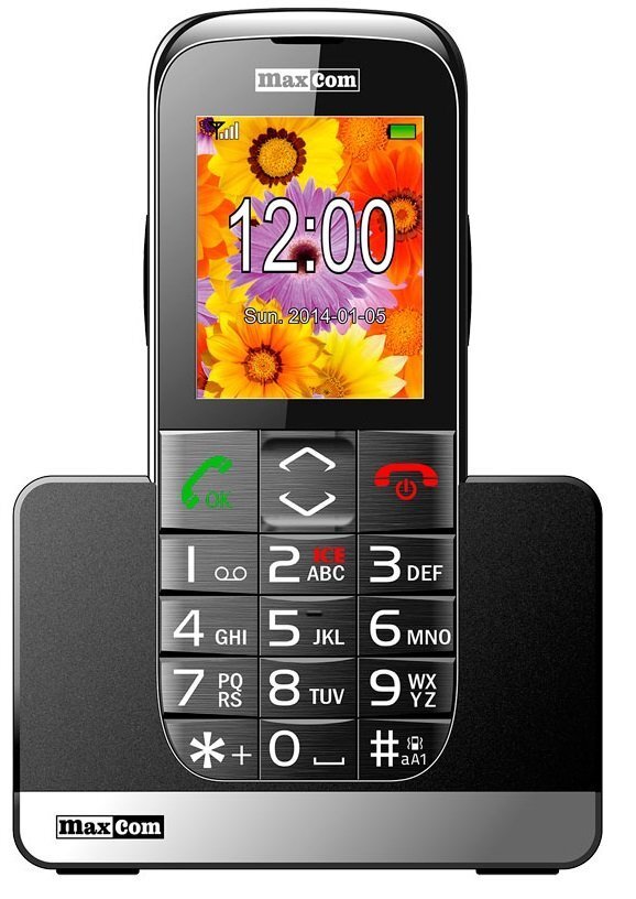 Maxcom MM720BB, Black cena un informācija | Mobilie telefoni | 220.lv