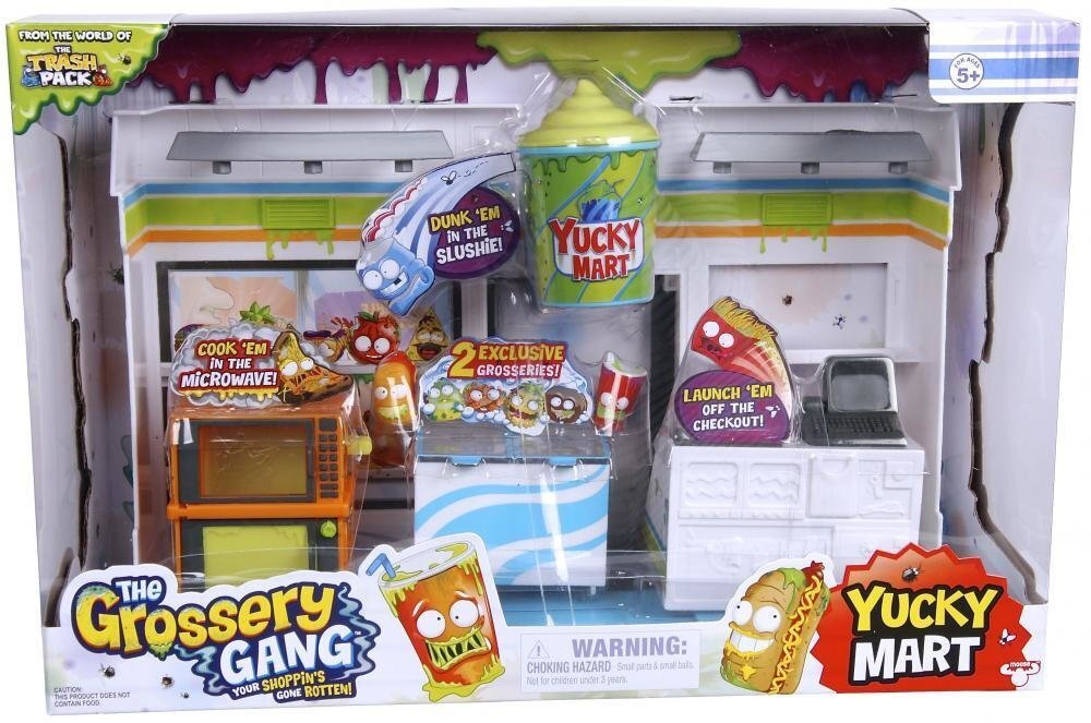 Rotaļu komplekts Grossery Gang Yucky Mart, 69007 cena un informācija | Rotaļlietas zēniem | 220.lv