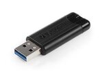 Verbatim USB DRIVE 3.0 256GB PINSTRIPE BLACK